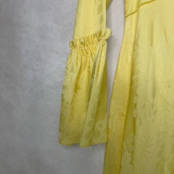 NWT LoveShackFancy Kalona Silk Jacquard Maxi Dress - Picture 9 of 14